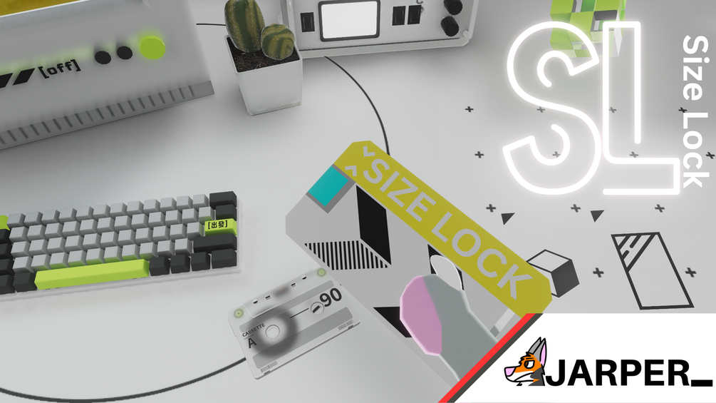 Size Lock and Key | Add-on for Jackal Scaling System