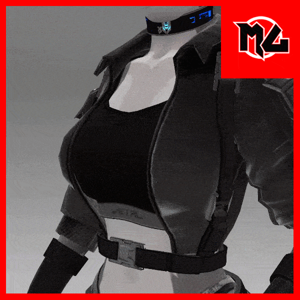 Winterpaw Fem Canine Metaltech clothing