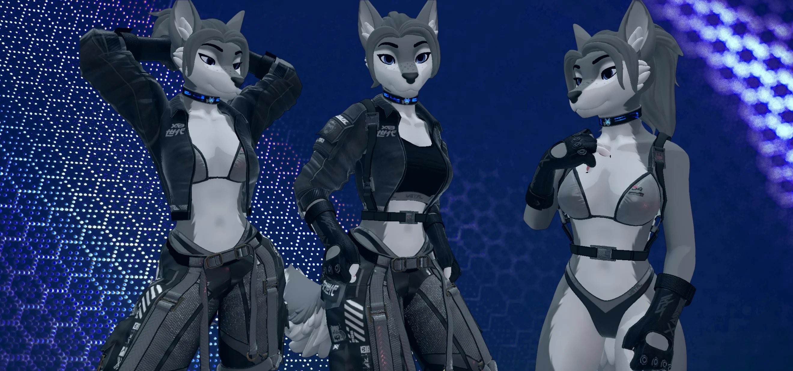 Winterpaw Fem Canine Metaltech clothing