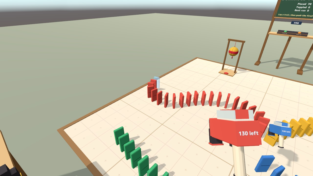 Dominoes Together | VRChat World Domino Playground