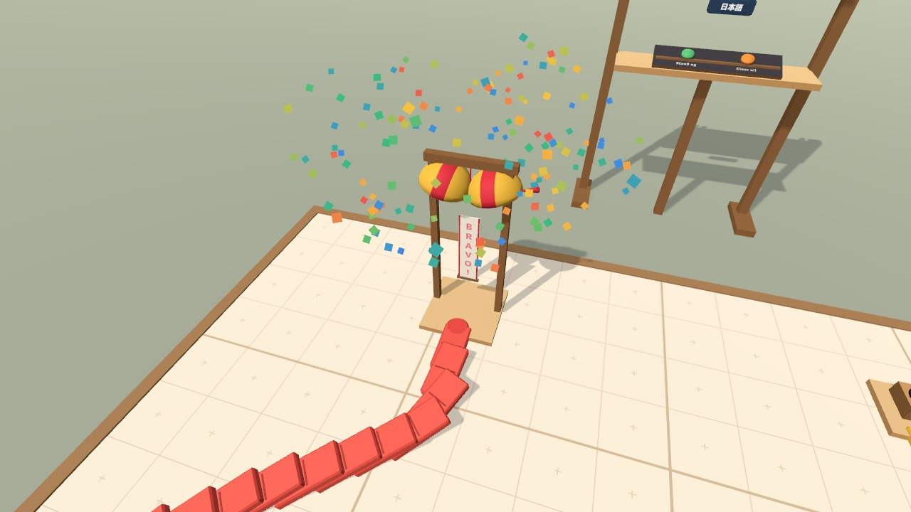 Dominoes Together | VRChat World Domino Playground