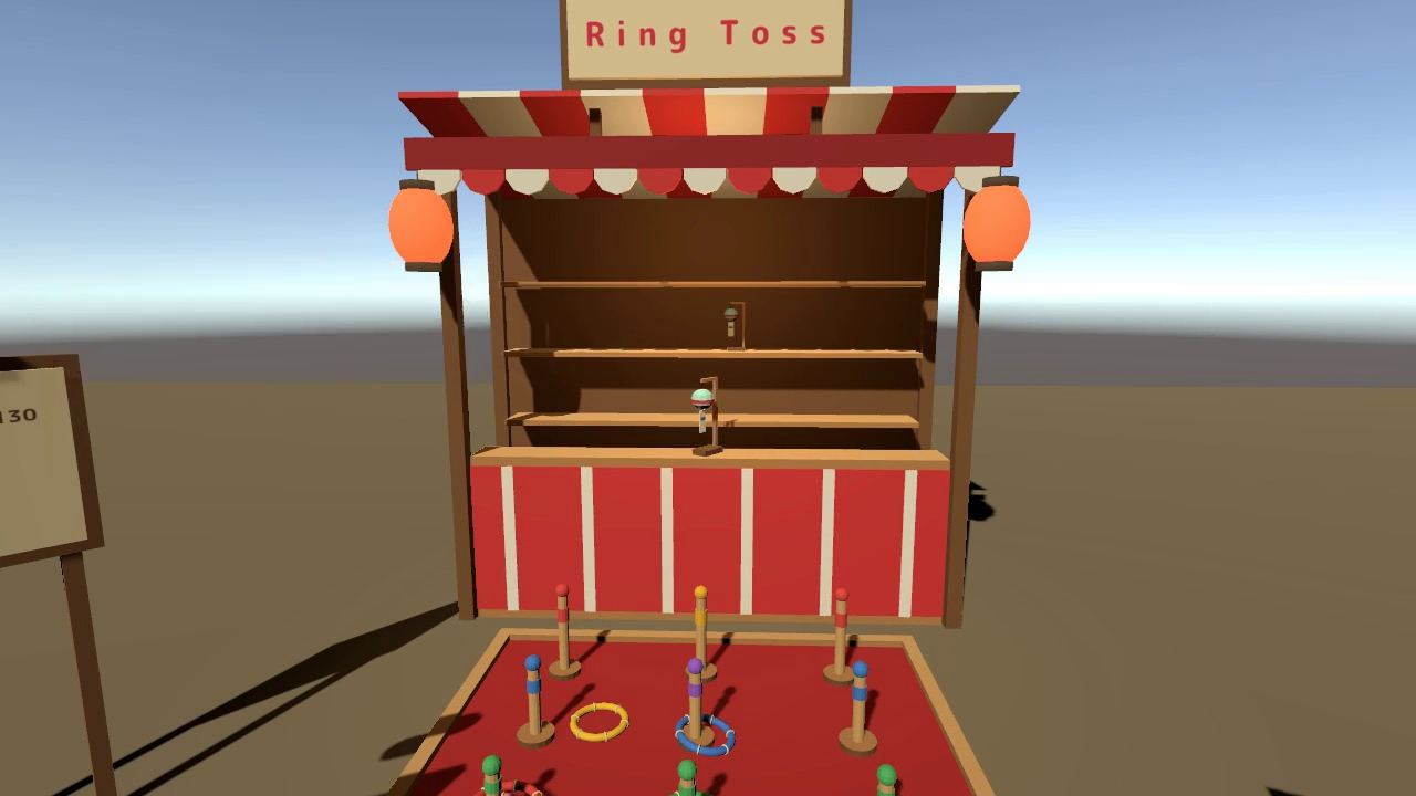 Ennichi Ring Toss | 22-Prize VRChat Festival Stall