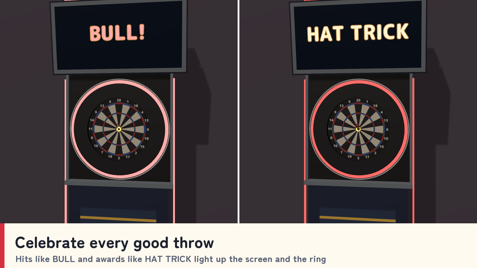 Darts Together | VRChat Soft-Tip Darts Machine for 1–4 Players