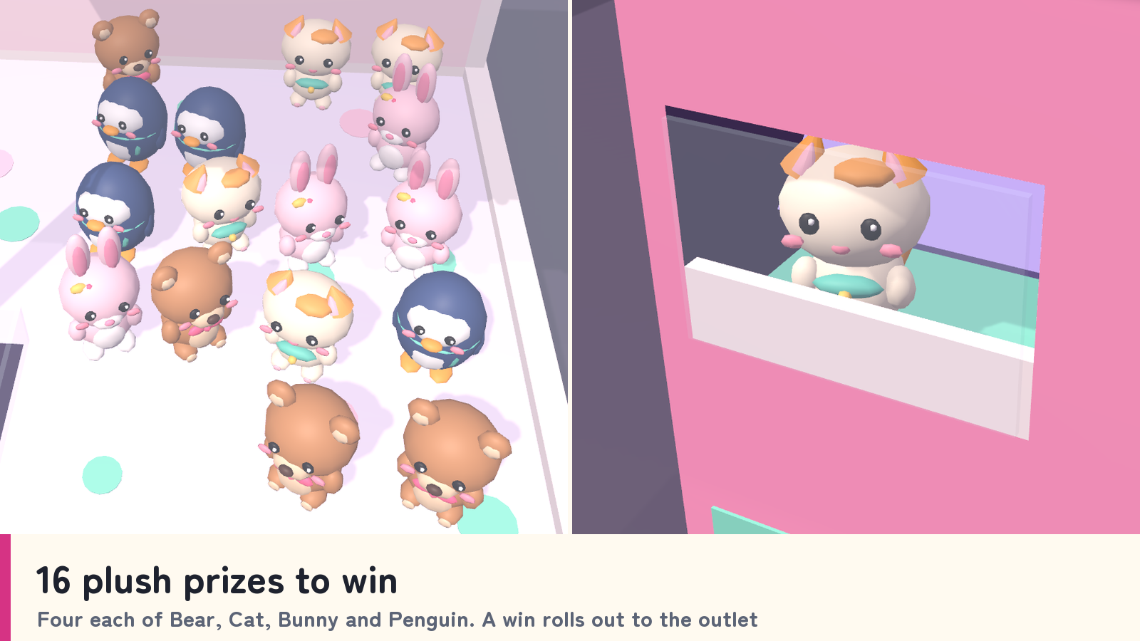 Crane Game | Claw Machine with Plush Prizes for VRChat Worlds