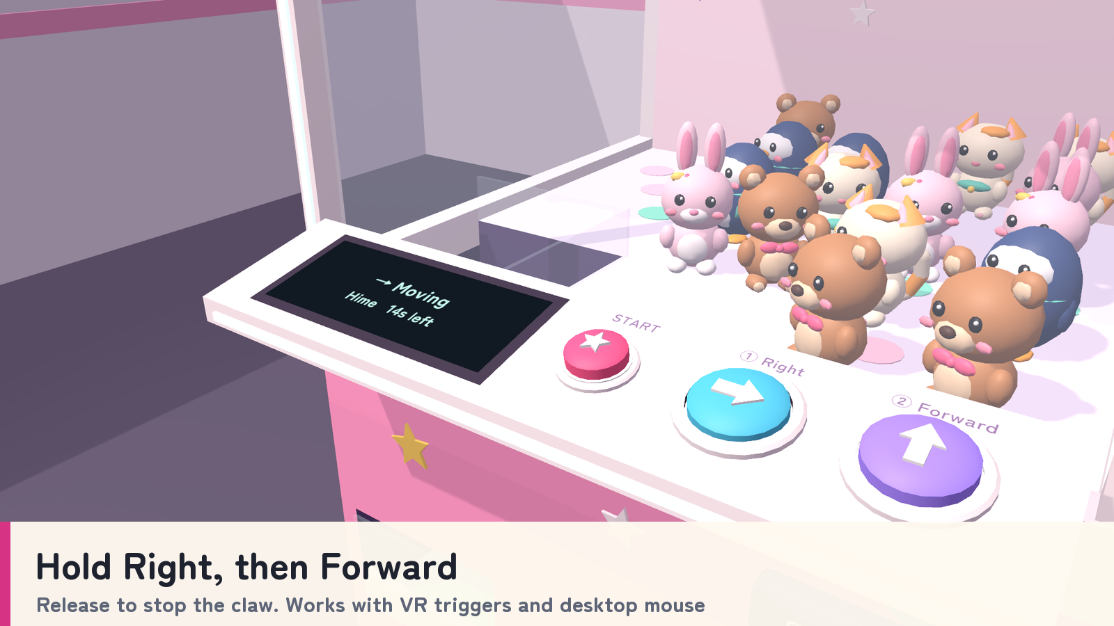 Crane Game | Claw Machine with Plush Prizes for VRChat Worlds