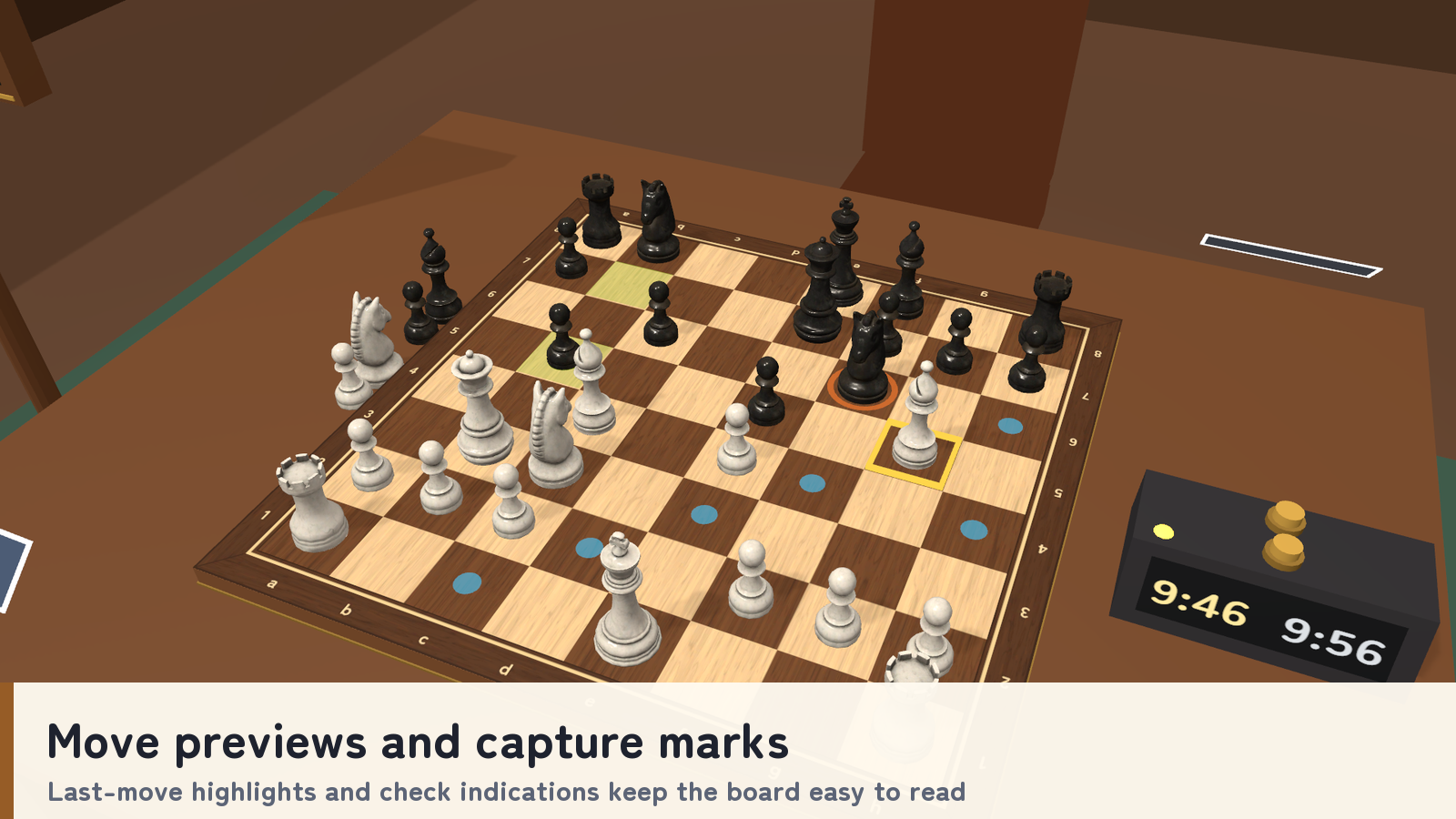 Chess Table | Shared VRChat Chess with CPU Opponent & Clocks