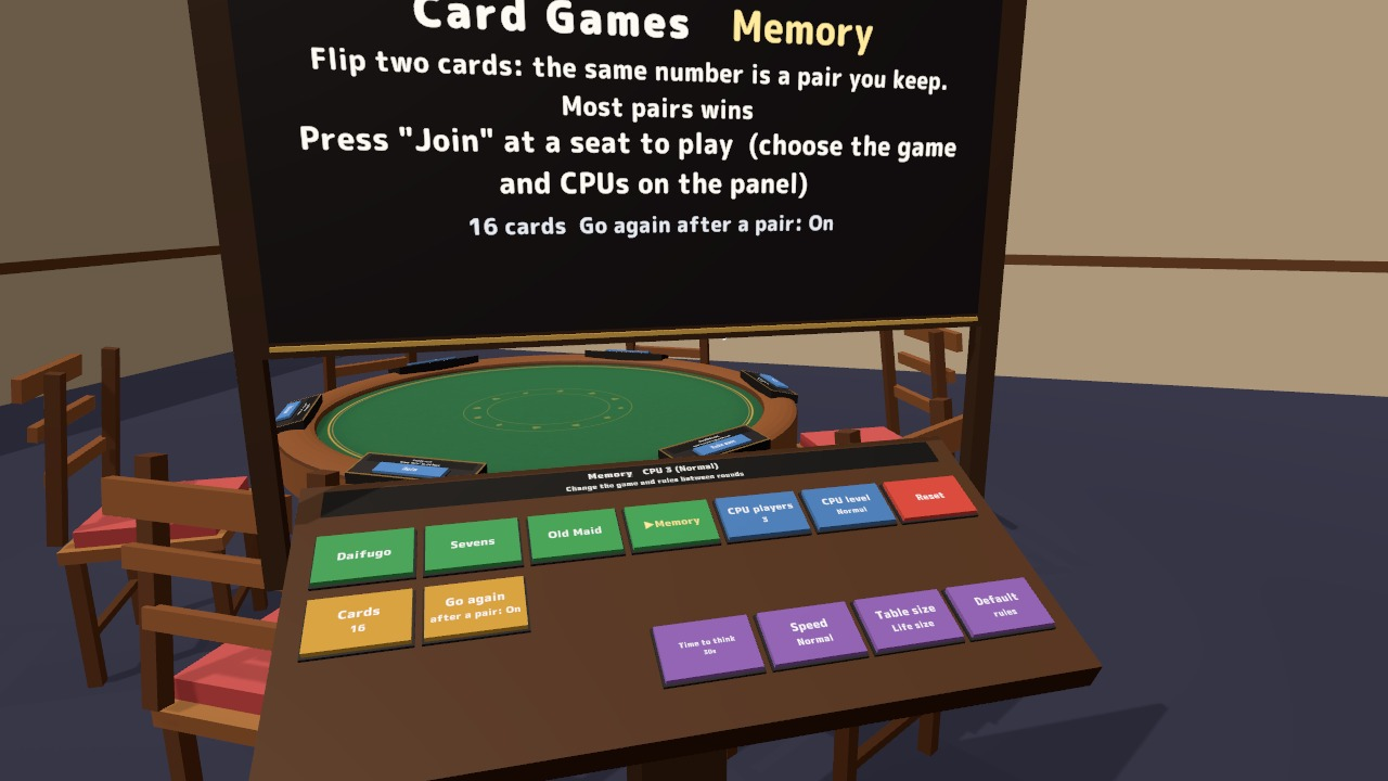 Japanese Card Games | VRChat World Game Prefab