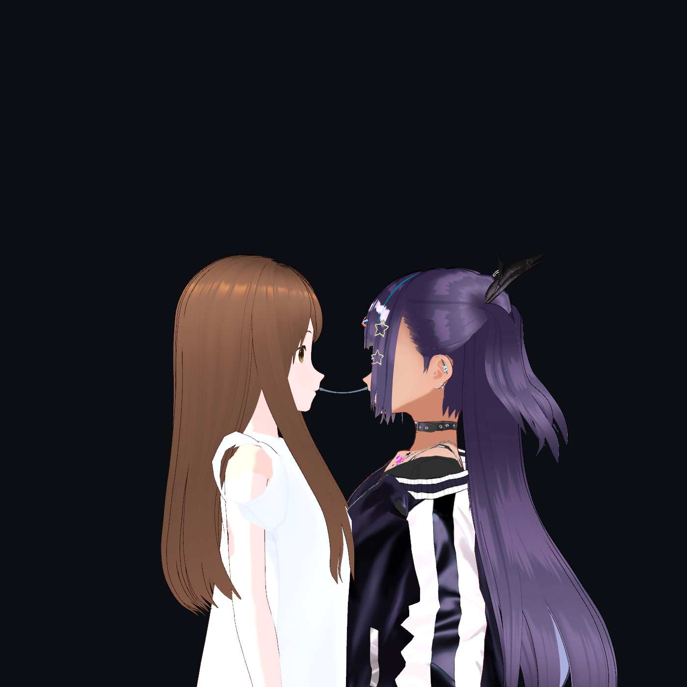 SilkenLink Kiss System | Avatar Expressions & Contact Effects for VRChat