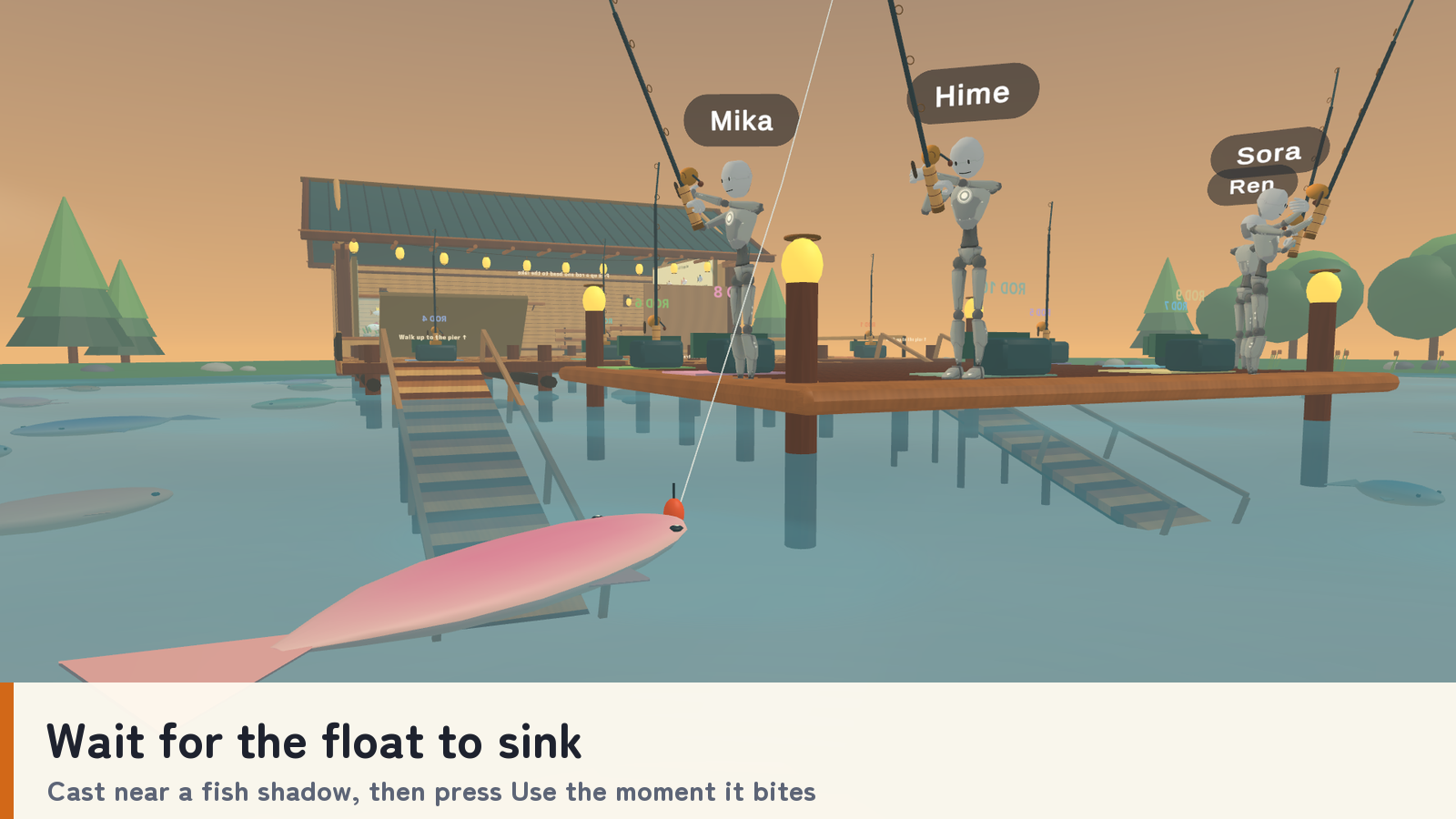 LANTERN LAKE | Multiplayer Fishing World & Game Prefab for VRChat