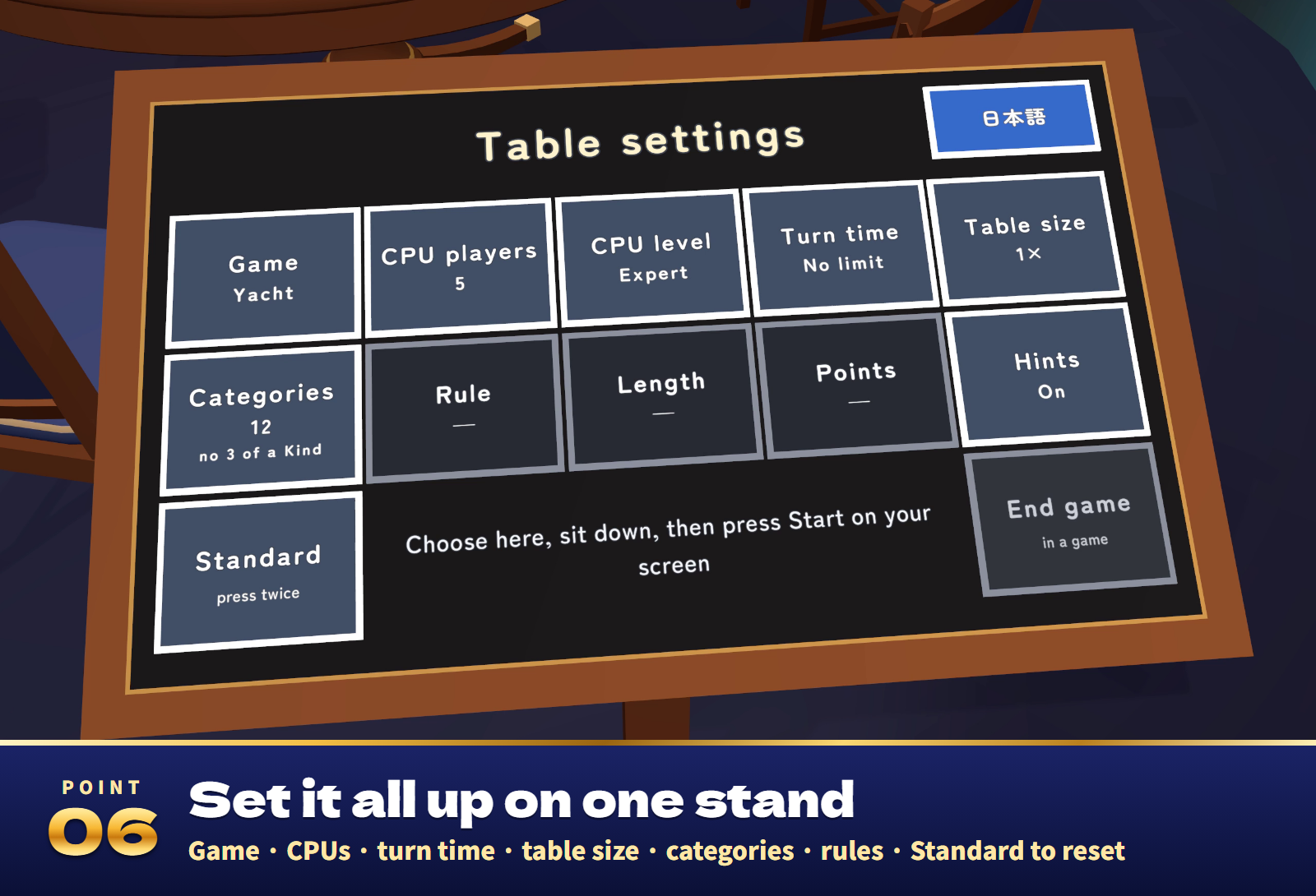Dice Table Together | Yacht, Chinchiro, Liar's Dice & Cho-han with CPU Players for VRChat