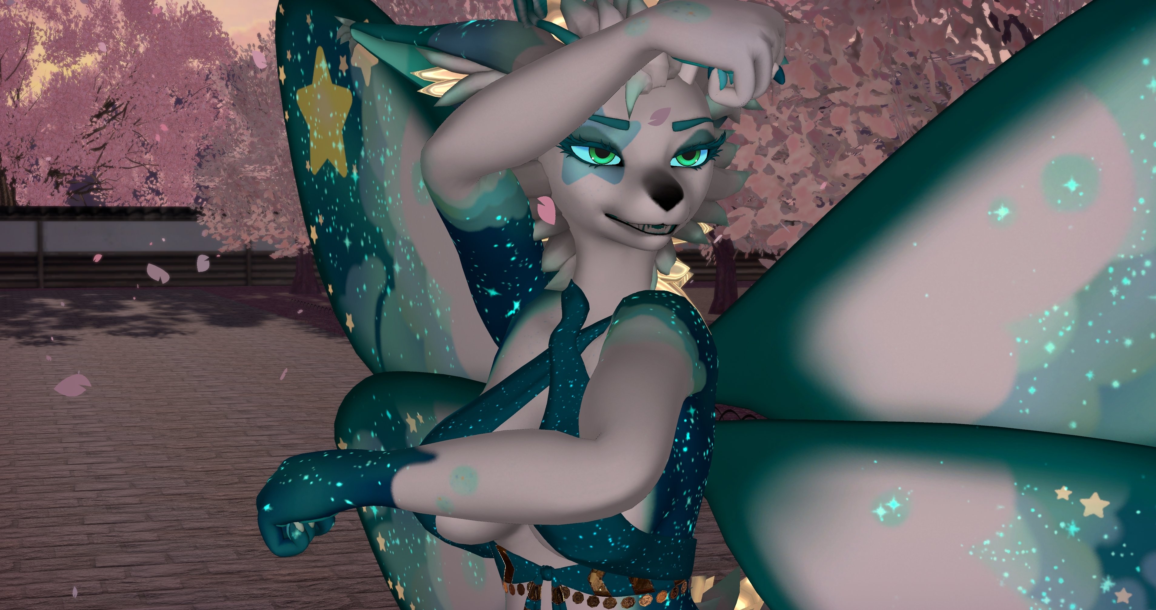 Starry Sky Moth Texture -Fox Moth