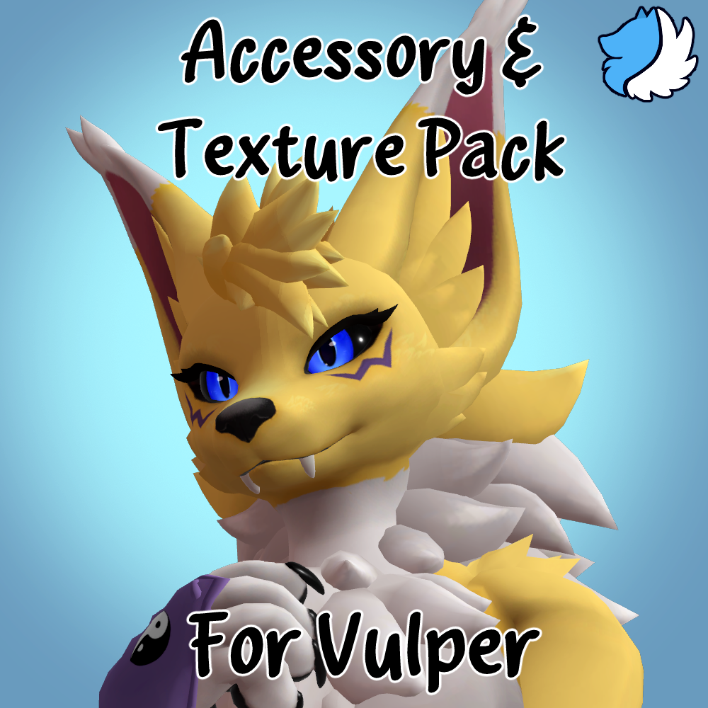 Digital Fox- Vulper Texture and Accessory Pack