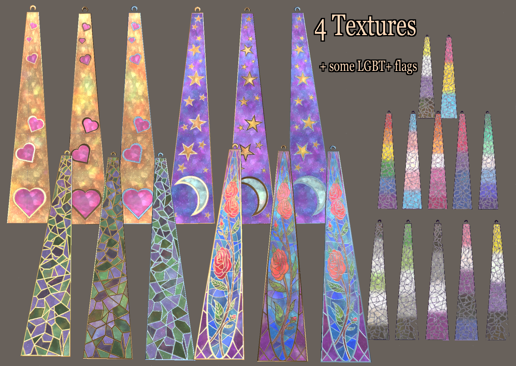 Stained Glass Ribbon - Flow Toy