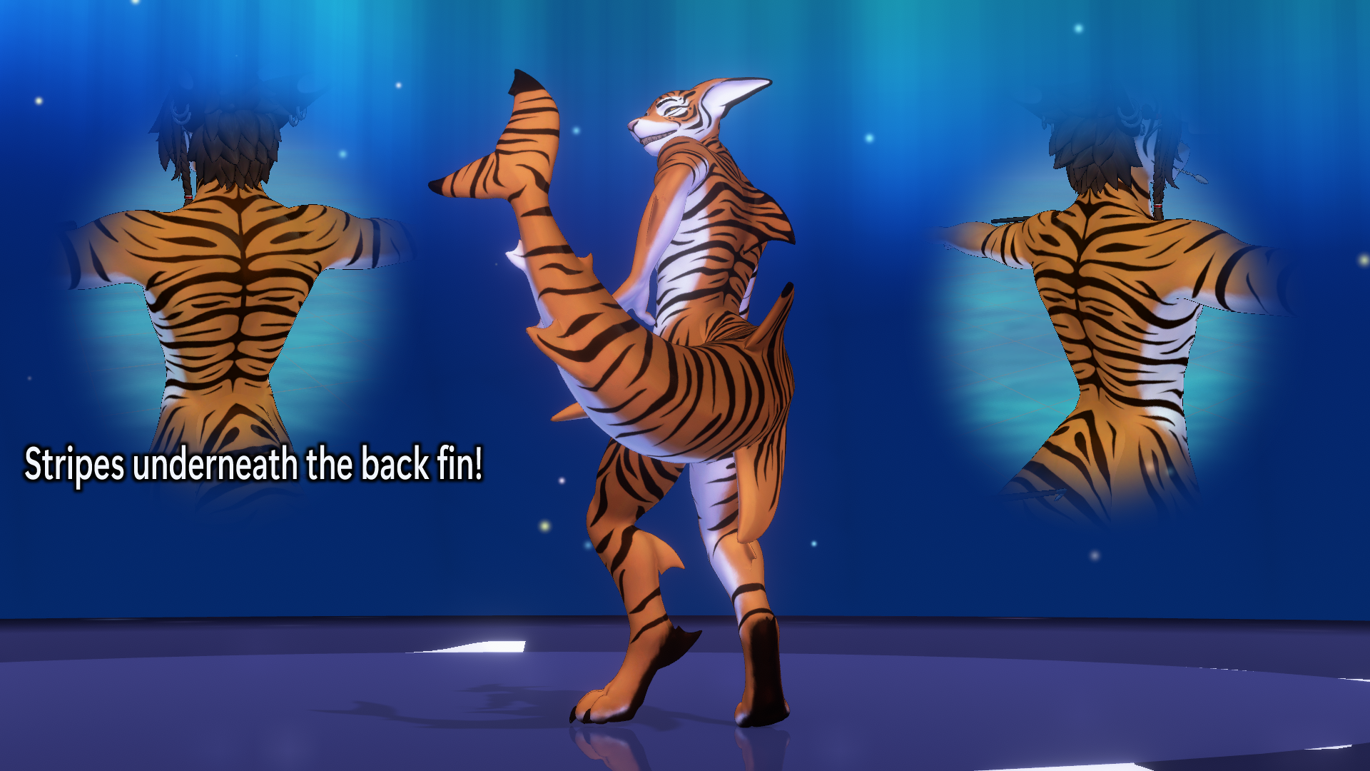 Tiger Texture for Shawn the Shark