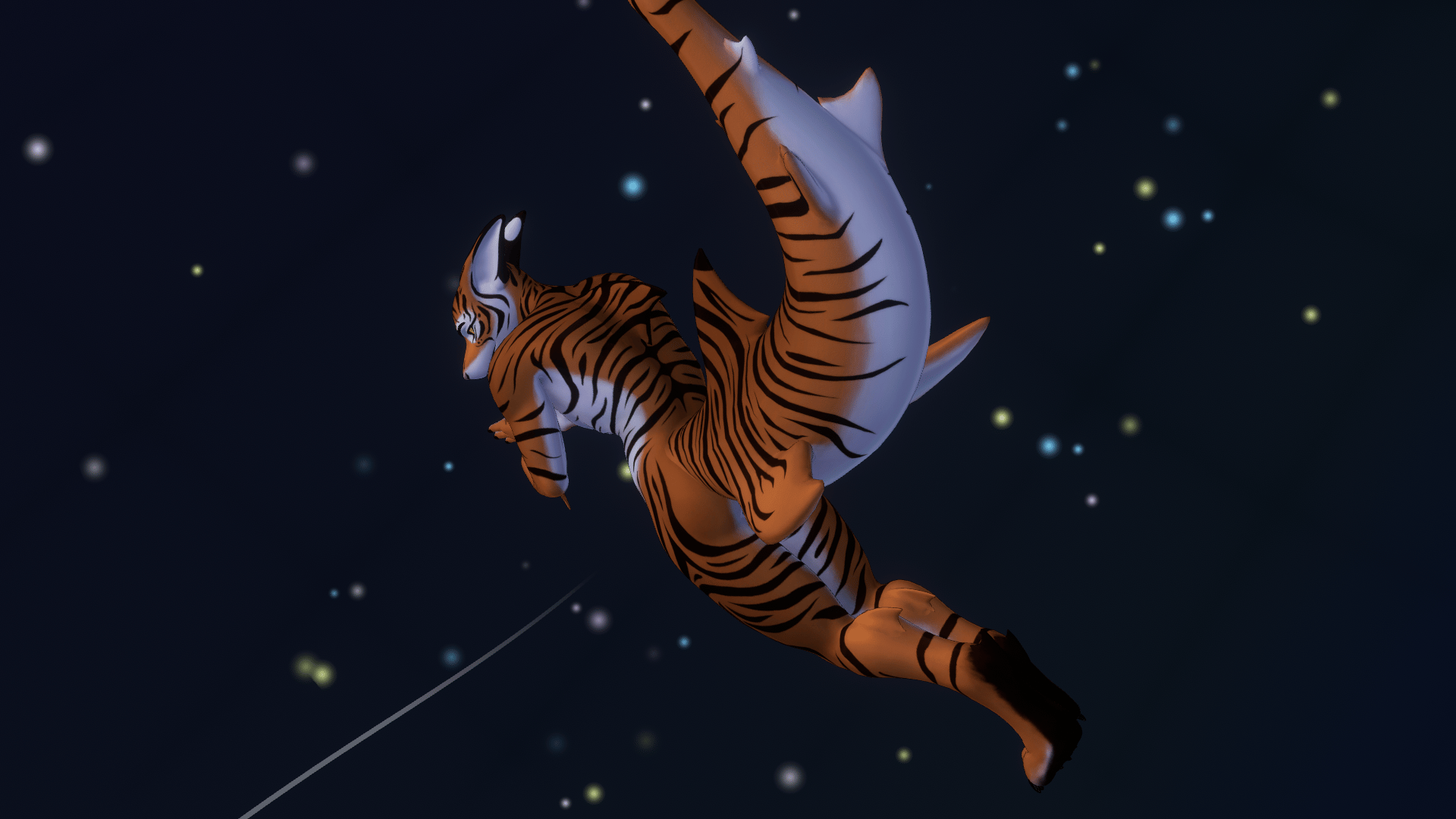 Tiger Texture for Shawn the Shark