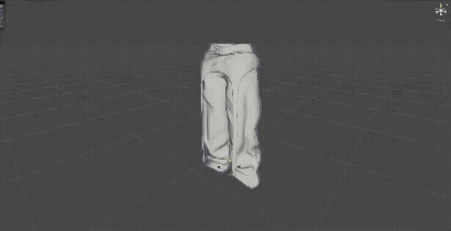 RR Strapped Baggy Pants