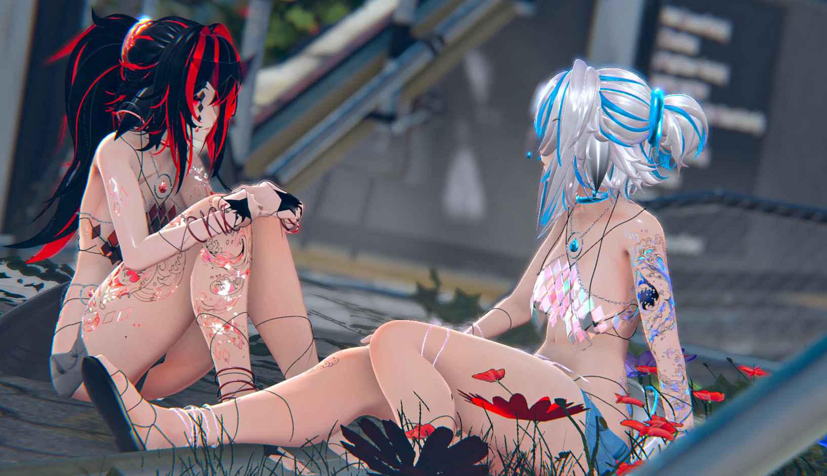 Mako and Echo | VRC | VSeeFace | Warudo