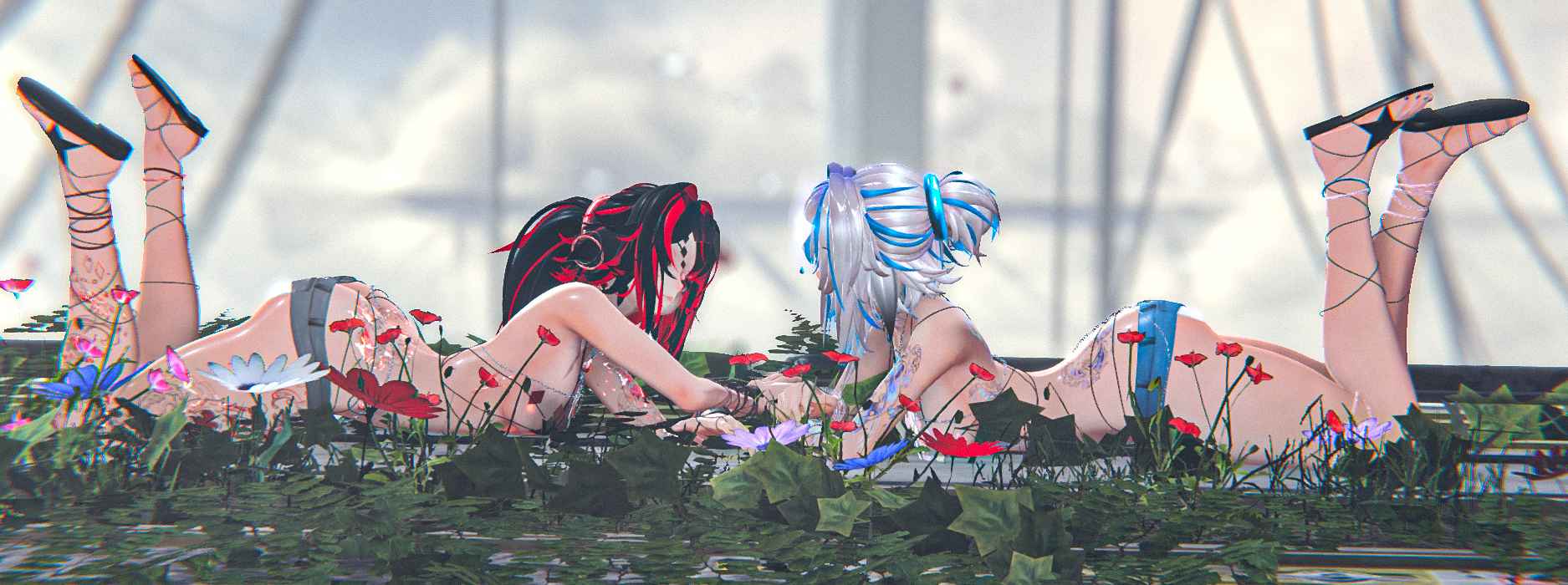 Mako and Echo | VRC | VSeeFace | Warudo