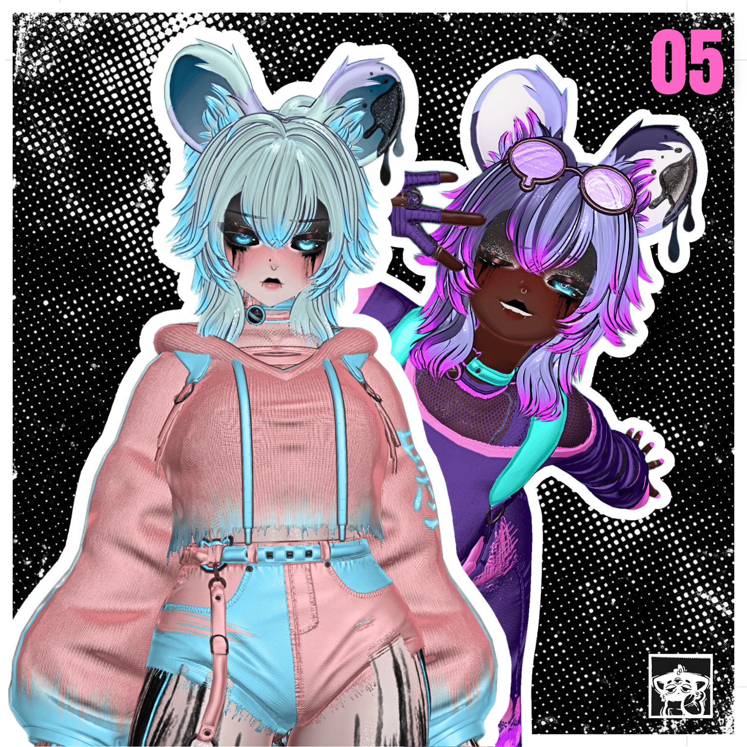 【Sumi】 VRChat Avatar | PC / Android / IOS | Face Tracking | VTuber | SFW