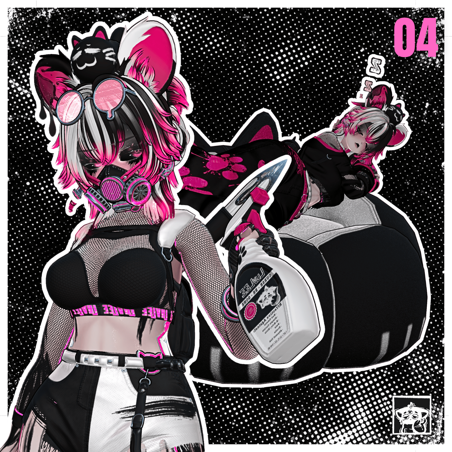 【Sumi】 VRChat Avatar | PC / Android / IOS | Face Tracking | VTuber | SFW