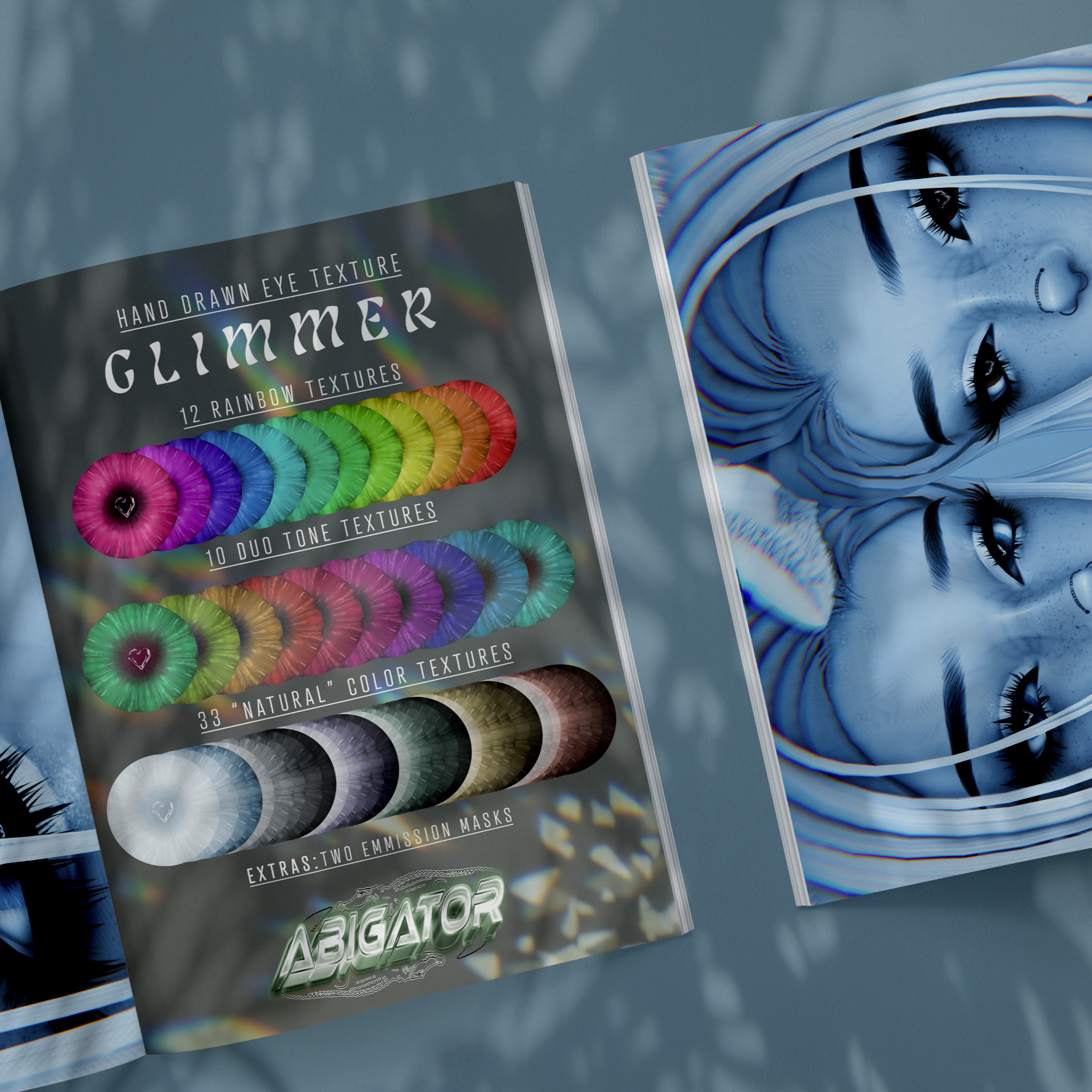 GLIMMER EYE TEXTURES - VRCHAT