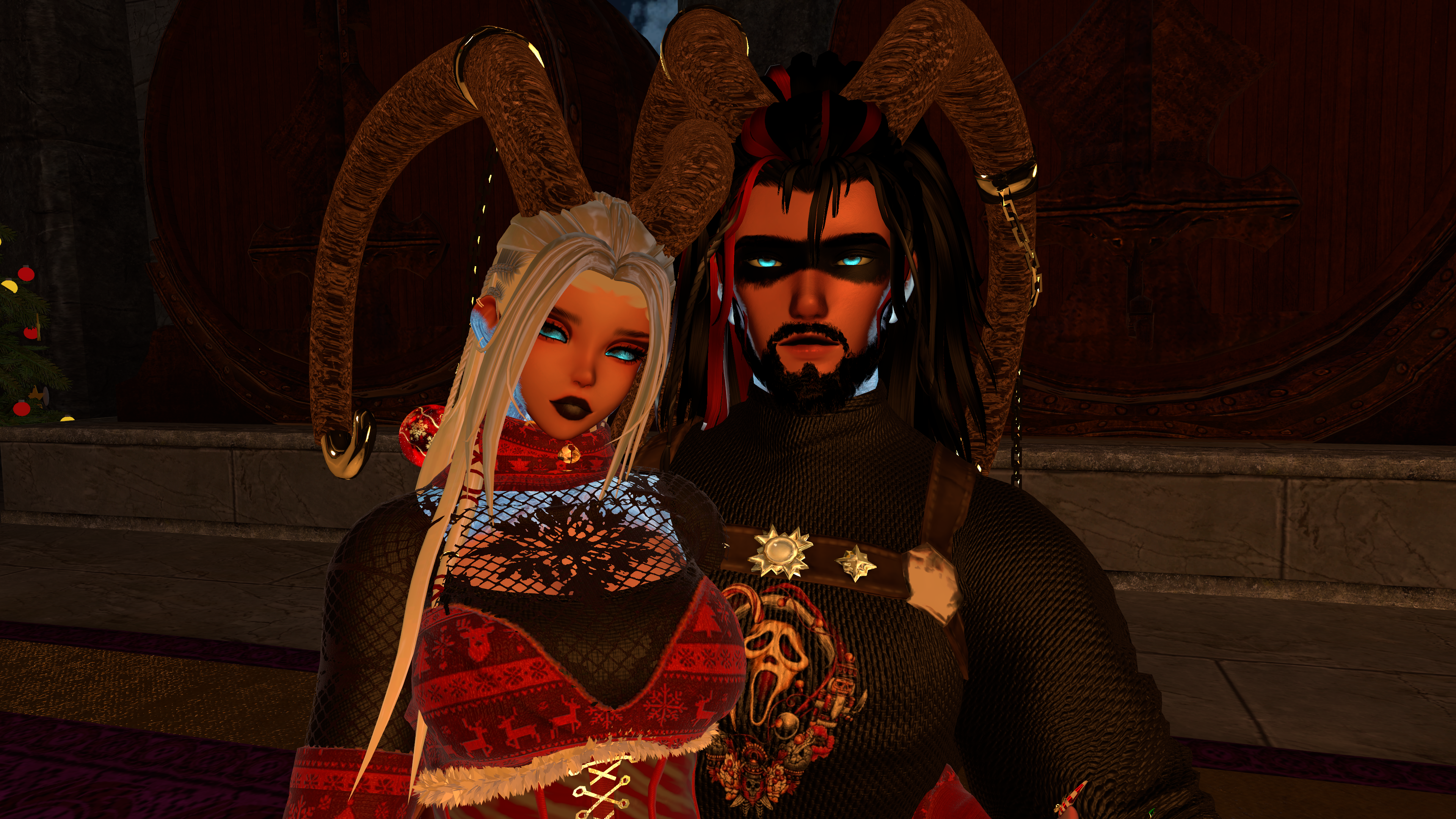 Couple Avi (Mother Mistletoe & Father Frost)