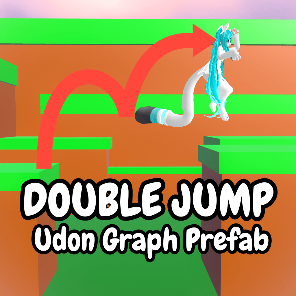 VRChat Double Jump | Udon Graph Prefab