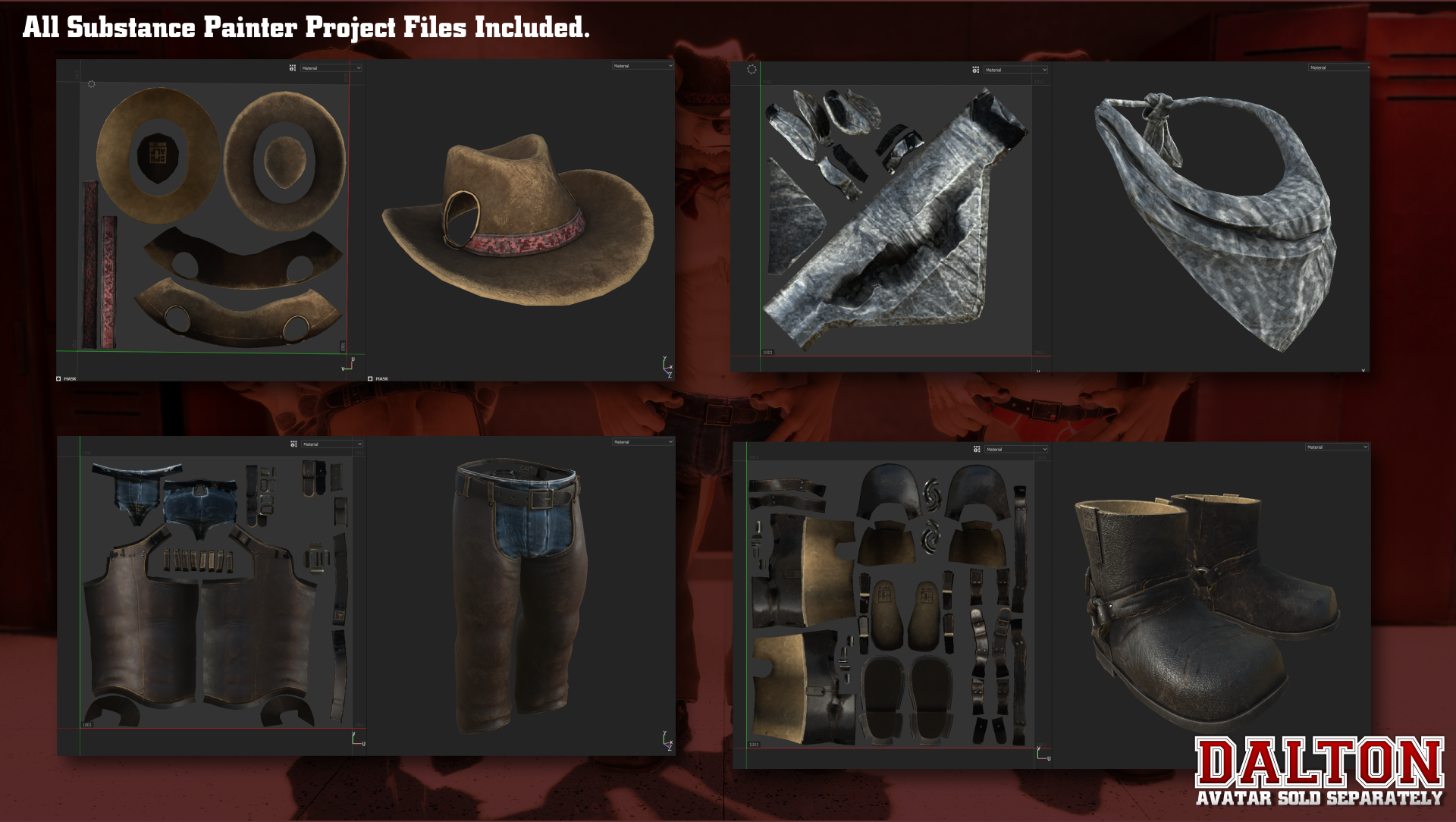 Dalton Cowboy Garment Pack