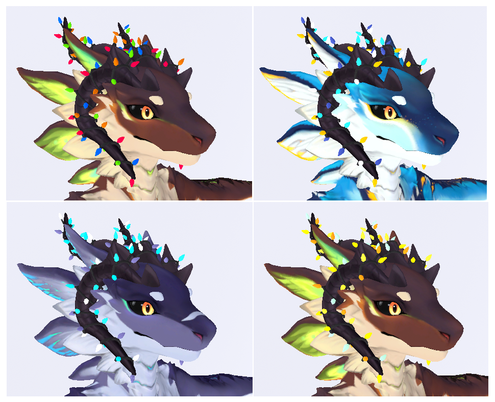 Horn Lights for Hydragea