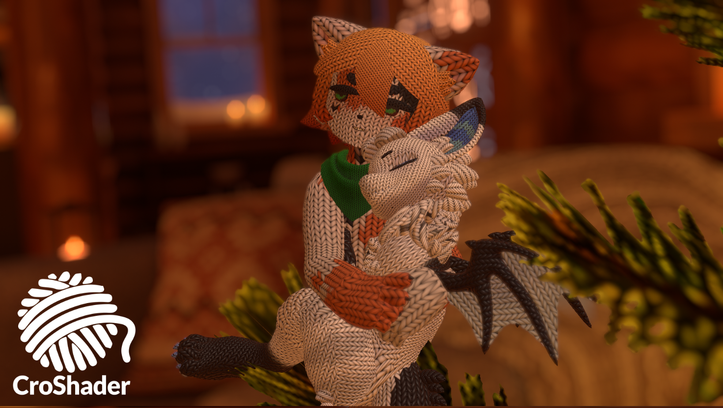 CroShader: A Crochet Shader for VRChat Avatars & Worlds
