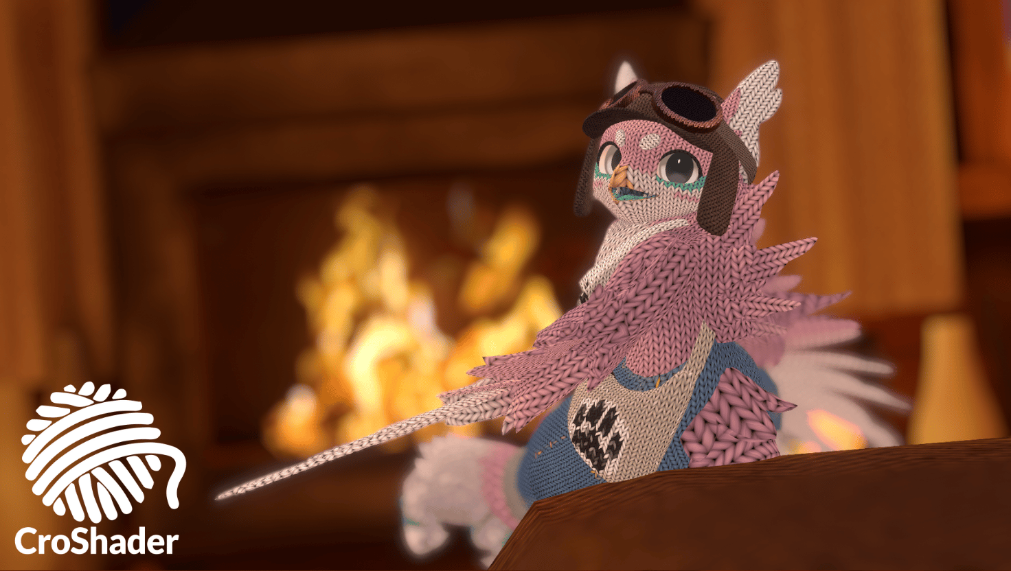 CroShader: A Crochet Shader for VRChat Avatars & Worlds