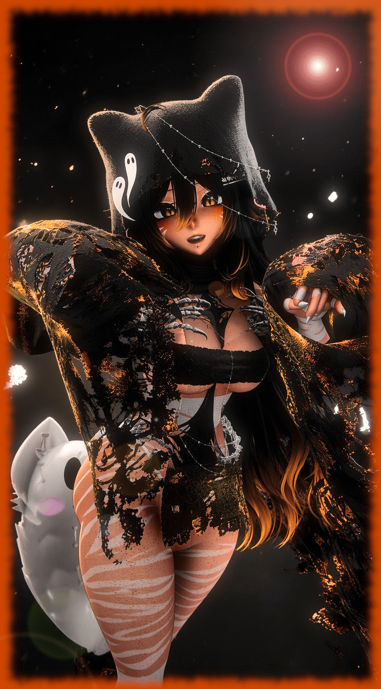 Boosie the Ghost PC+Quest+VRCFT+Femboy
