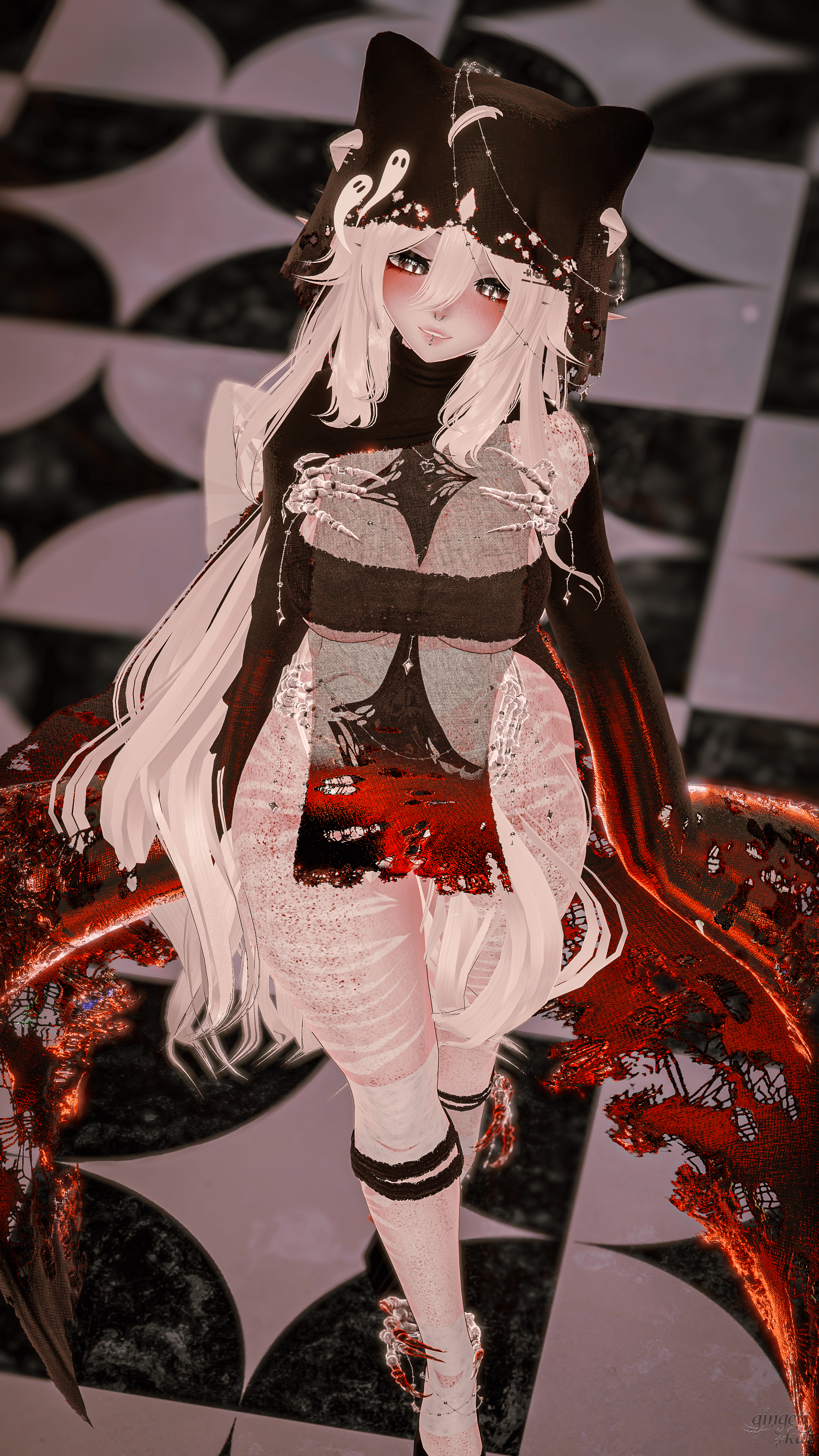 Boosie the Ghost PC+Quest+VRCFT+Femboy