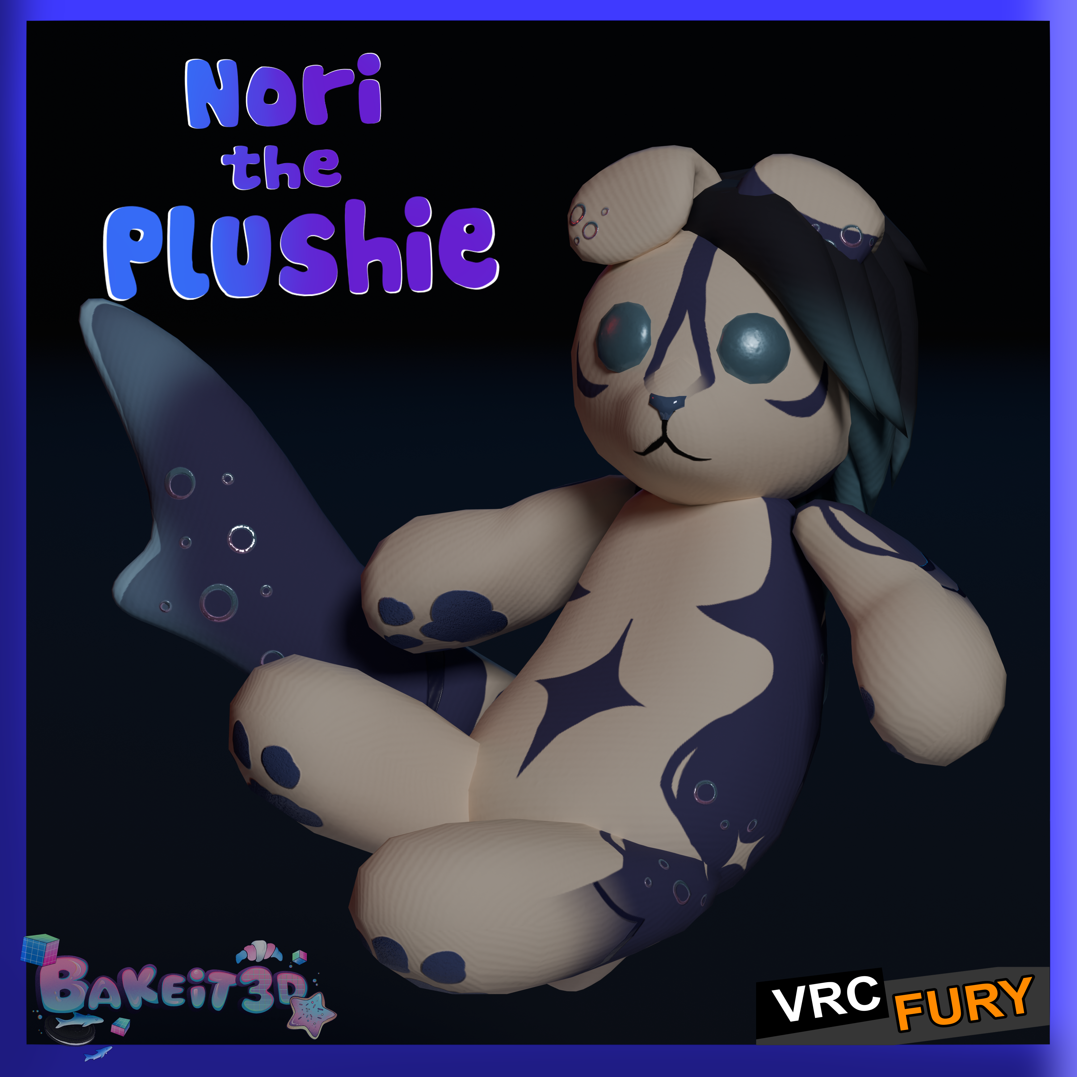 Nori the PLUSHIE (Personal/Commercial license)