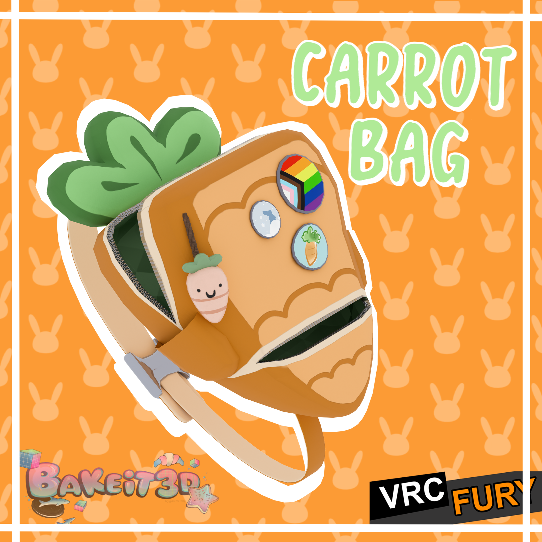 Carrot Bag (Personal/Commercial License)