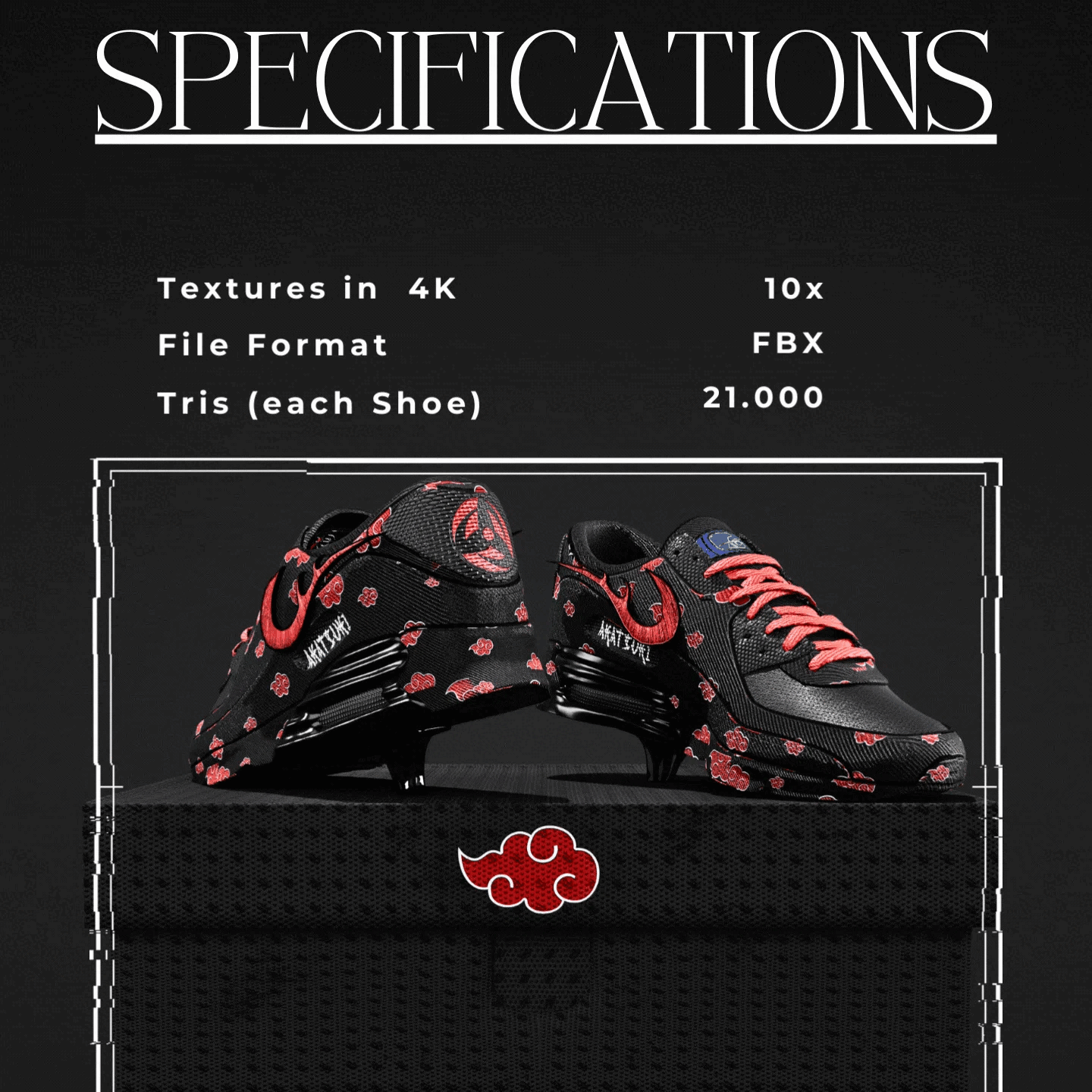AG's Anime Custom Sneakers