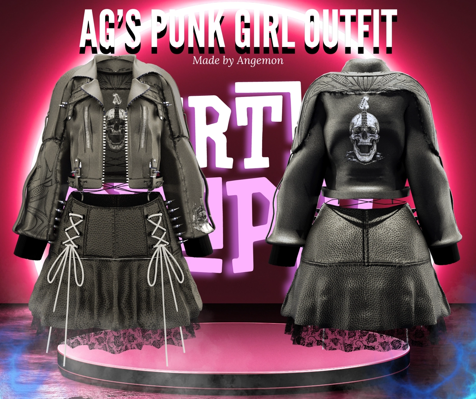 Punk Outfit // by Angemon
