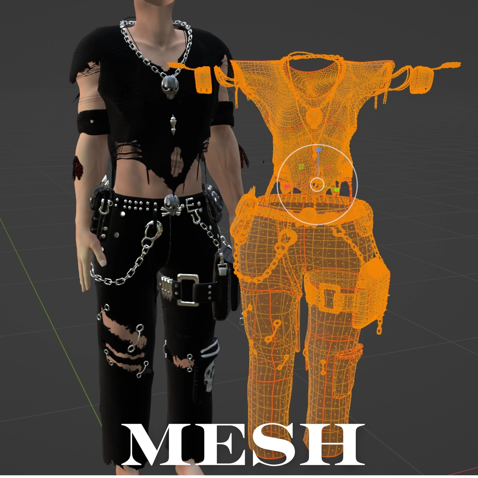 Ripped Unisex Outfit