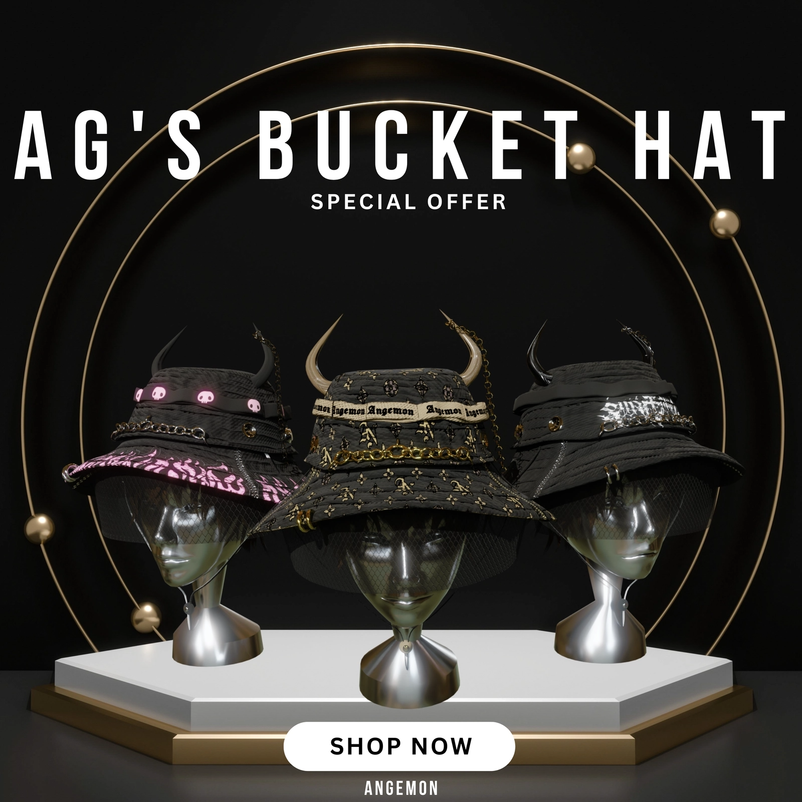 Designer Bucket Hat