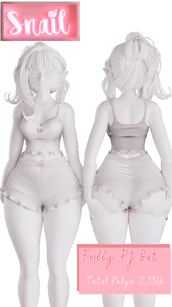 Frilly Pj Set