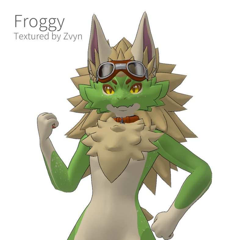 Froggy Novabeast Texture