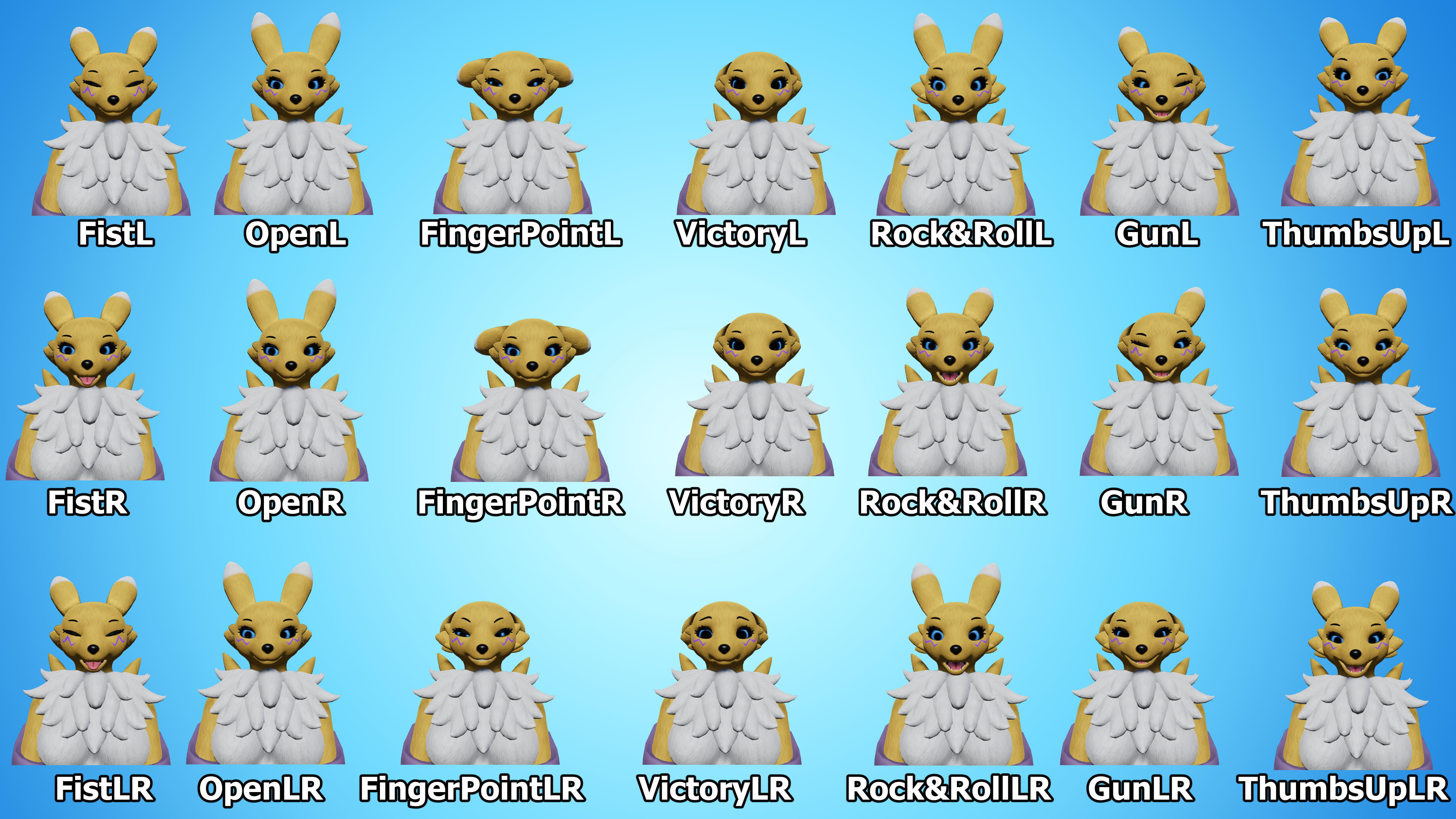 Renafox VRC Avatar (PC + Quest)