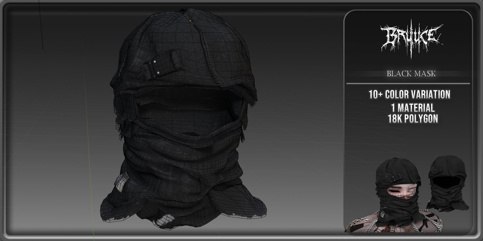 Black mask