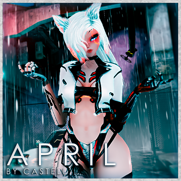 April｜ VRChat Avatar by Castell ｜