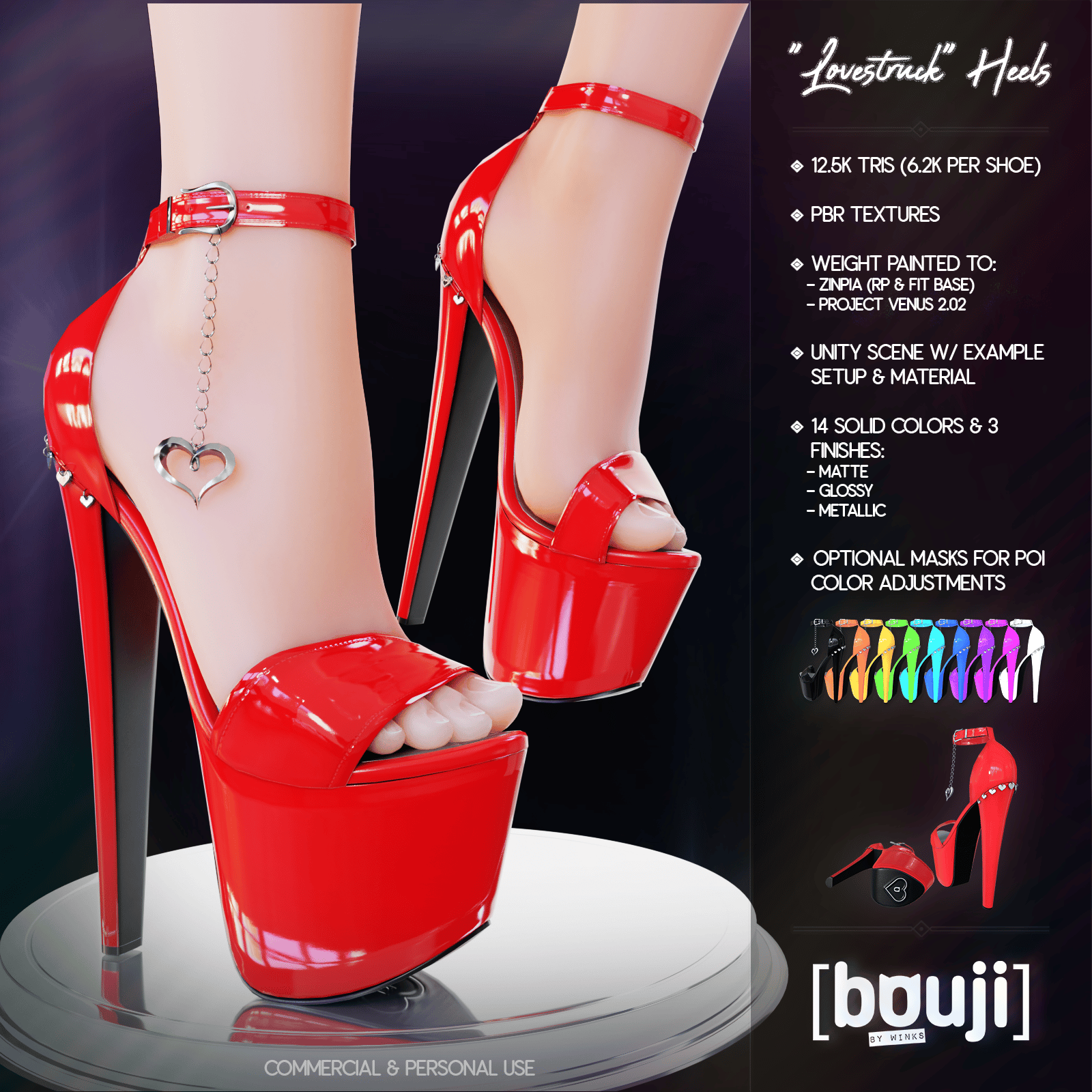 Lovestruck Heels