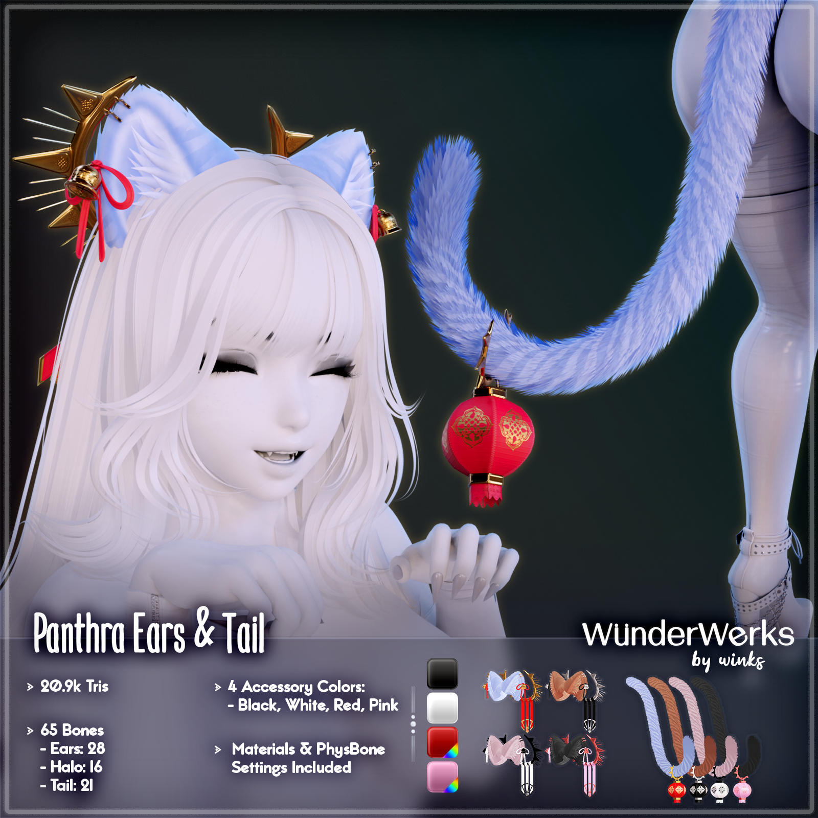 Panthra Ears & Tail