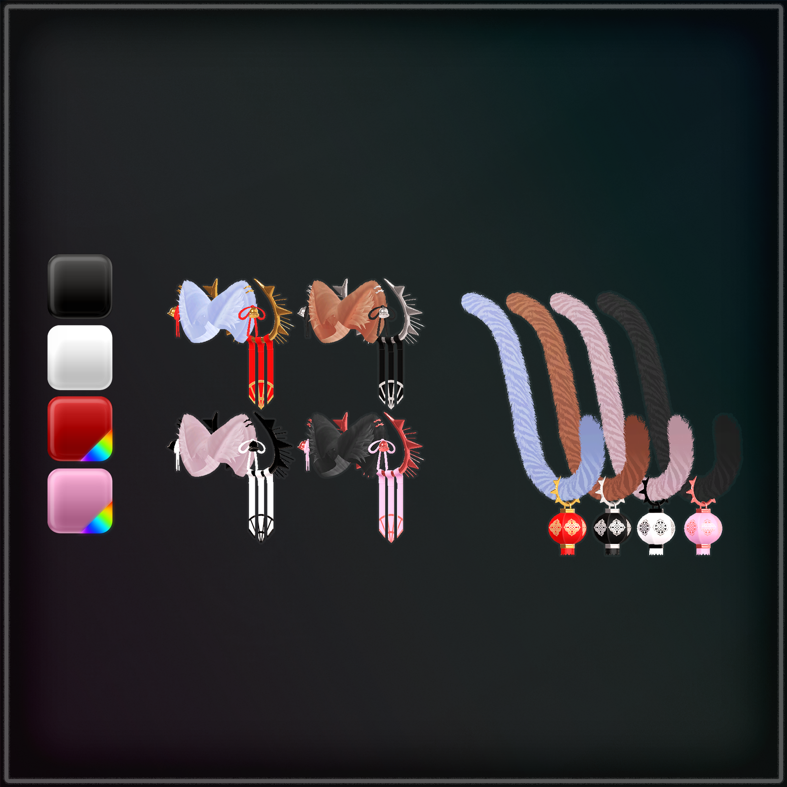 Panthra Ears & Tail