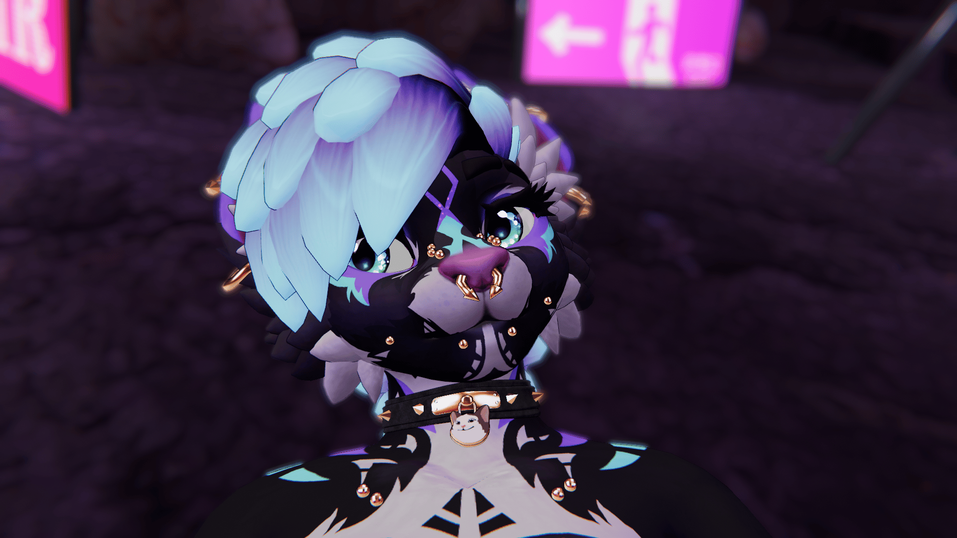 Nightglow Neko - Ziva Texture