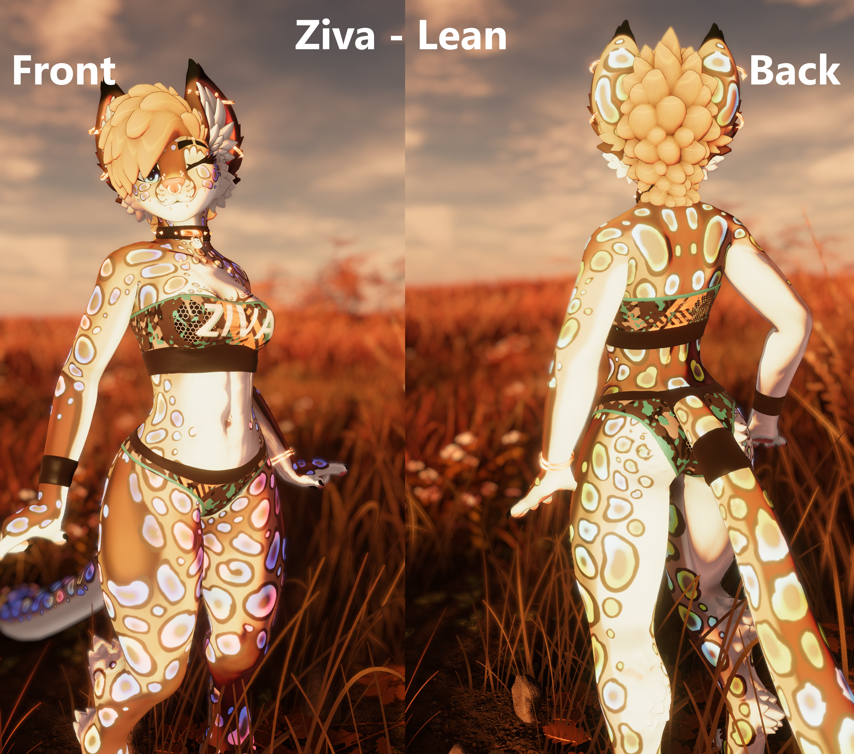 Ziva / Akiva Muscle Texture Map (Normal, AO, Decal)