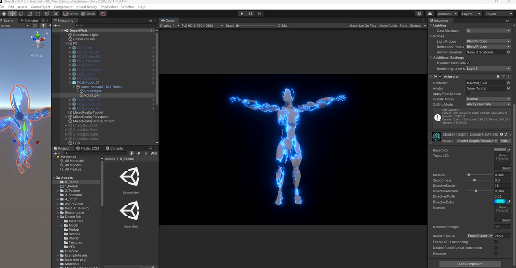 Unity Dissolve Shader Collection(Standard,URP,HDRP)